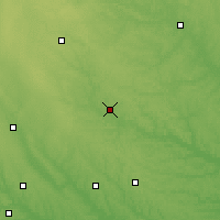 Nearby Forecast Locations - Marshalltown - Mapa