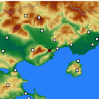 Nearby Forecast Locations - Eleftheroupoli - Mapa