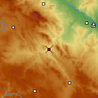 Nearby Forecast Locations - Calatayud - Mapa