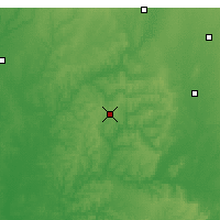 Nearby Forecast Locations - Bloomington - Mapa