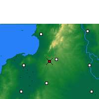 Nearby Forecast Locations - Sincelejo - Mapa