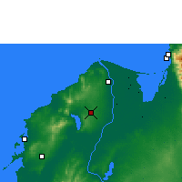 Nearby Forecast Locations - Sabanalarga - Mapa