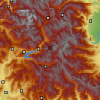 Nearby Forecast Locations - Risoul - Mapa