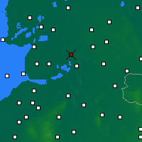 Nearby Forecast Locations - Steenwijkerland - Mapa