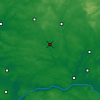 Nearby Forecast Locations - Craon - Mapa