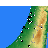 Nearby Forecast Locations - Asdode - Mapa