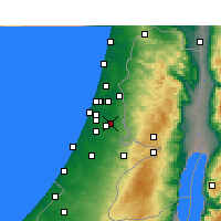 Nearby Forecast Locations - Lida - Mapa