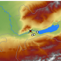 Nearby Forecast Locations - Cujanda - Mapa