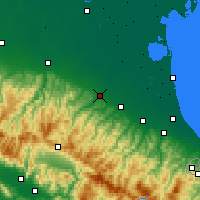 Nearby Forecast Locations - Ímola - Mapa