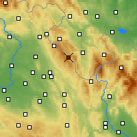 Nearby Forecast Locations - Mostowice - Mapa