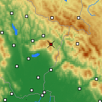 Nearby Forecast Locations - Strihovce - Mapa
