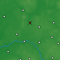 Nearby Forecast Locations - Zambrów - Mapa