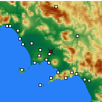 Nearby Forecast Locations - Acerra - Mapa
