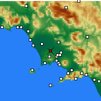 Nearby Forecast Locations - Aversa - Mapa