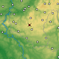 Nearby Forecast Locations - Libramont-Chevigny - Mapa