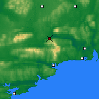 Nearby Forecast Locations - Clonmel - Mapa