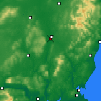 Nearby Forecast Locations - Carlow - Mapa