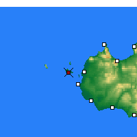 Nearby Forecast Locations - Isla Favignana - Mapa