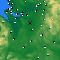 Nearby Forecast Locations - Winsford - Mapa