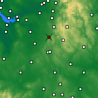 Nearby Forecast Locations - Congleton - Mapa