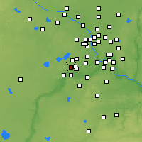 Nearby Forecast Locations - Chanhassen - Mapa