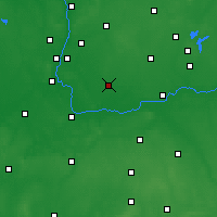 Nearby Forecast Locations - Środa Wielkopolska - Mapa