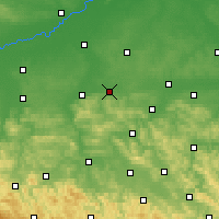 Nearby Forecast Locations - Ropczyce - Mapa