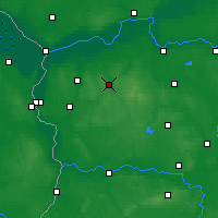Nearby Forecast Locations - Sulęcin - Mapa