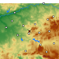 Nearby Forecast Locations - Cabra - Mapa