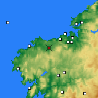 Nearby Forecast Locations - Carvalho - Mapa