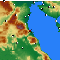 Nearby Forecast Locations - Platamon - Mapa