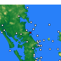 Nearby Forecast Locations - Mangawhai Heads - Mapa