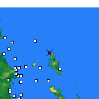 Nearby Forecast Locations - Miners Reef - Mapa