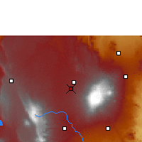Nearby Forecast Locations - Naniuqui - Mapa