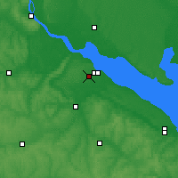 Nearby Forecast Locations - Tcherkássi - Mapa