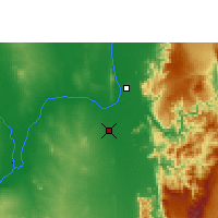 Nearby Forecast Locations - Mandalai - Mapa