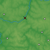 Nearby Forecast Locations - Aleksin - Mapa