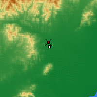 Nearby Forecast Locations - Birobidjan - Mapa