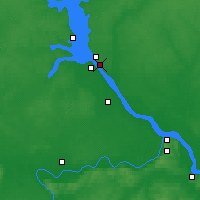 Nearby Forecast Locations - Gorodets - Mapa