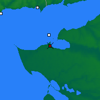 Nearby Forecast Locations - Yeysk - Mapa