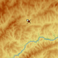 Nearby Forecast Locations - Mogocha - Mapa