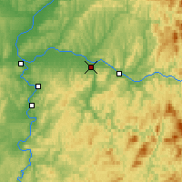 Nearby Forecast Locations - Myski - Mapa