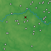 Nearby Forecast Locations - Odintsovo - Mapa