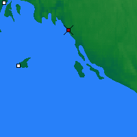 Nearby Forecast Locations - Pitkyaranta - Mapa