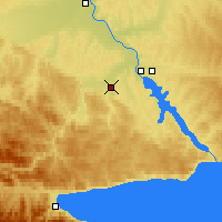 Nearby Forecast Locations - Shelekhov - Mapa