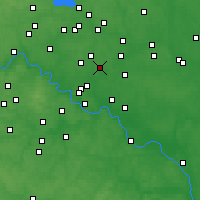 Nearby Forecast Locations - Jeleznodorojny - Mapa