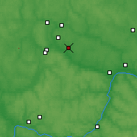 Nearby Forecast Locations - Jukov - Mapa