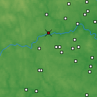 Nearby Forecast Locations - Zvenigorod - Mapa