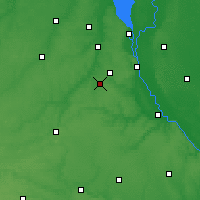 Nearby Forecast Locations - Boyarka - Mapa