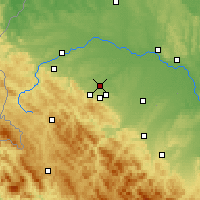 Nearby Forecast Locations - Drohobych - Mapa